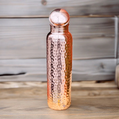 Handcrafted Pure Copper Water Bottle